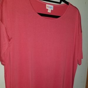 Lularoe xxs Irma Tomato red Nwt